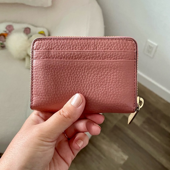SOLD on Depop - Michael Kors small rose pink wallet 💳 - Picture 5 of 8